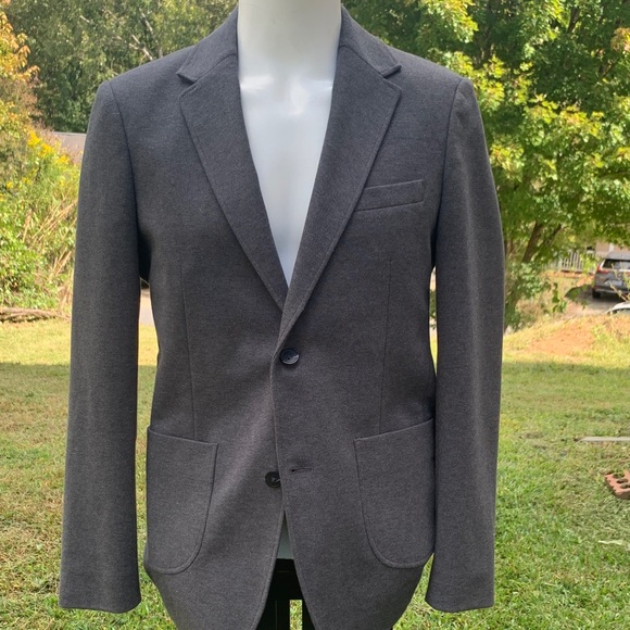 Sophisticated Gray Men's Blazer